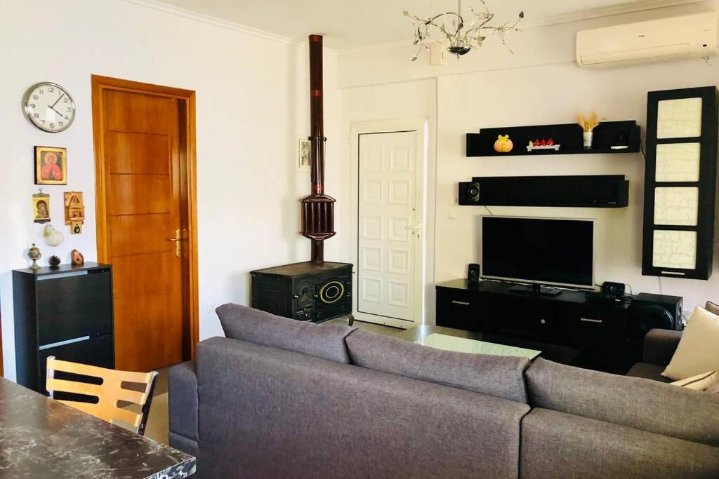 Family Apartment In Greece Kalandra Exterior foto